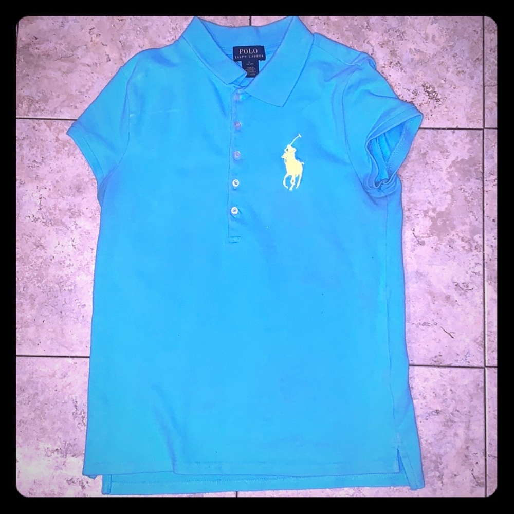 Size Large Polo Ralph Lauren Collard Shirt